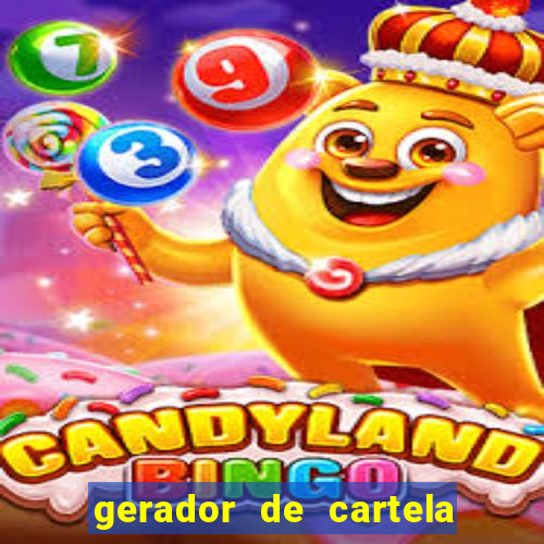 gerador de cartela de bingo