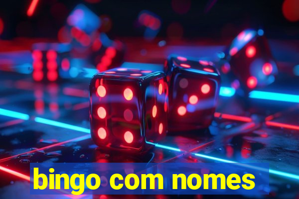 bingo com nomes