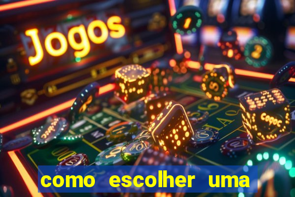 como escolher uma boa cartela de bingo